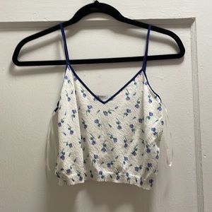 Zara cardi cami set